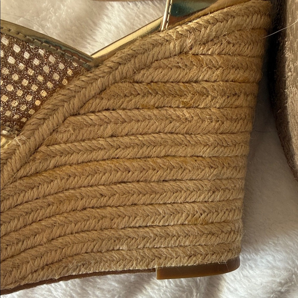 Michael Kors Shimmering Gold Sandals - Picture 6 of 10